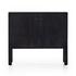 Isador Bar Cabinet In Black Wash Poplar by FOUR HANDS