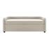 Wendy KD Fabric Storage Bench, Meridian Cream by New Pacific Direct