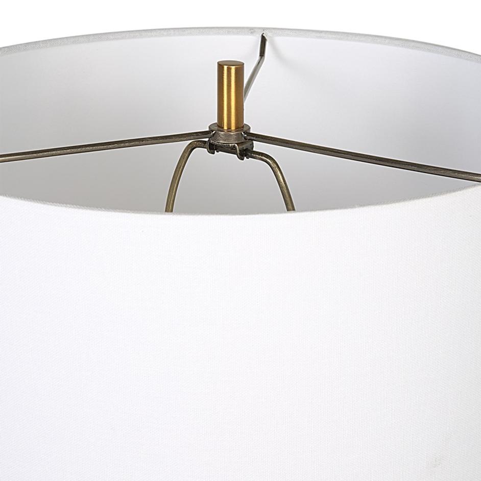 Monolith Gray Table Lamp by Uttermost