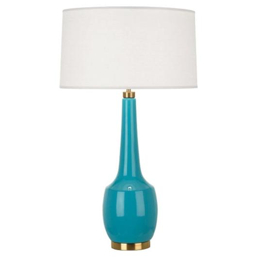 Egg Blue Delilah Table Lamp by ROBERT ABBEY