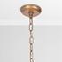 Sarmiento Pendant Natural/Gold by Classic Home