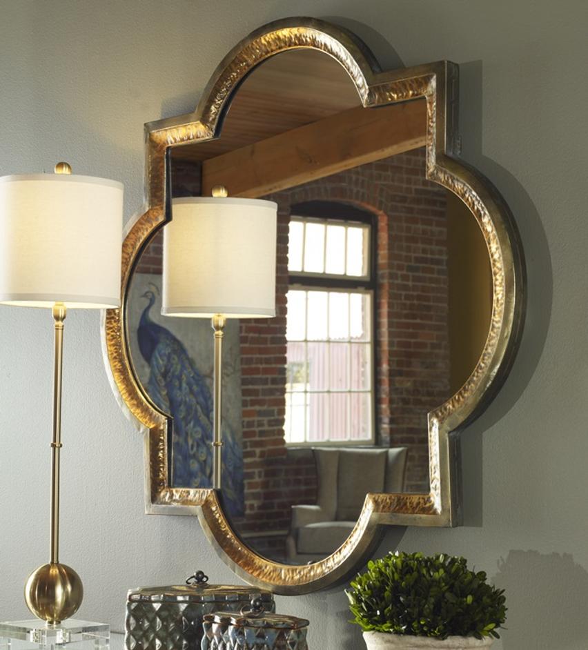 Lourosa Gold Mirror by Uttermost