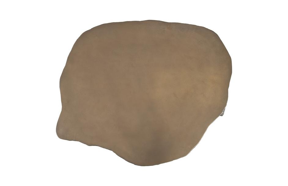 Bark Coffee Table, Bronze by PHILLIPS COLLECTION