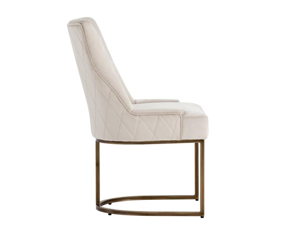 Florence Dining Chair - Piccolo Prosecco by Sunpan