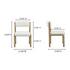 April Dining Chair White-Set Of Two by Moes Home