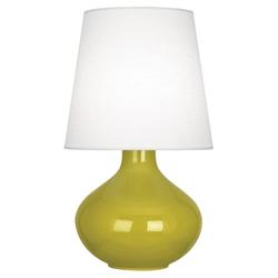 Citron June Table Lamp by Robert Abbey
