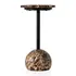Viola Accent Table In Merlot Marble by FOUR HANDS