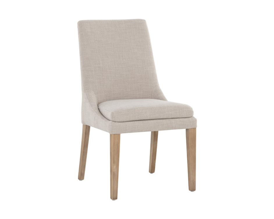 ROSINE DINING CHAIR - EFFIE FLAX by Sunpan
