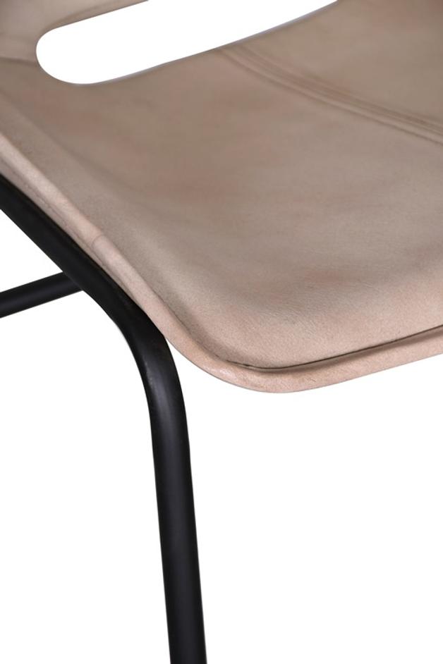 Essex 19" Stanley Bar Chair, Antique Ivory by Home Trends & Design