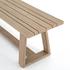 Atherton Outdoor Dining Bench in Brown by FOUR HANDS