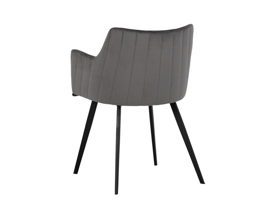 Griffin Dining Chair - Town Grey / Roman Grey by Sunpan