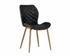 Lyla Dining Chair - Champagne Gold - Antique Black by Sunpan