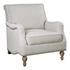 Armstead Antique White Armchair by Uttermost