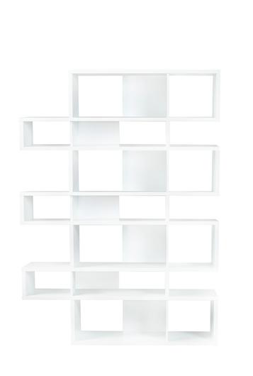 London Composition Large Bookshelf - White by TEMA HOME