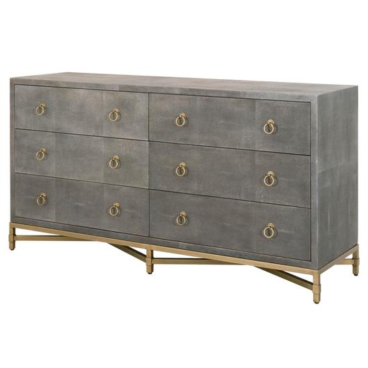 Strand Shagreen 6-Drawer Double Dresser by Essentials For Living
