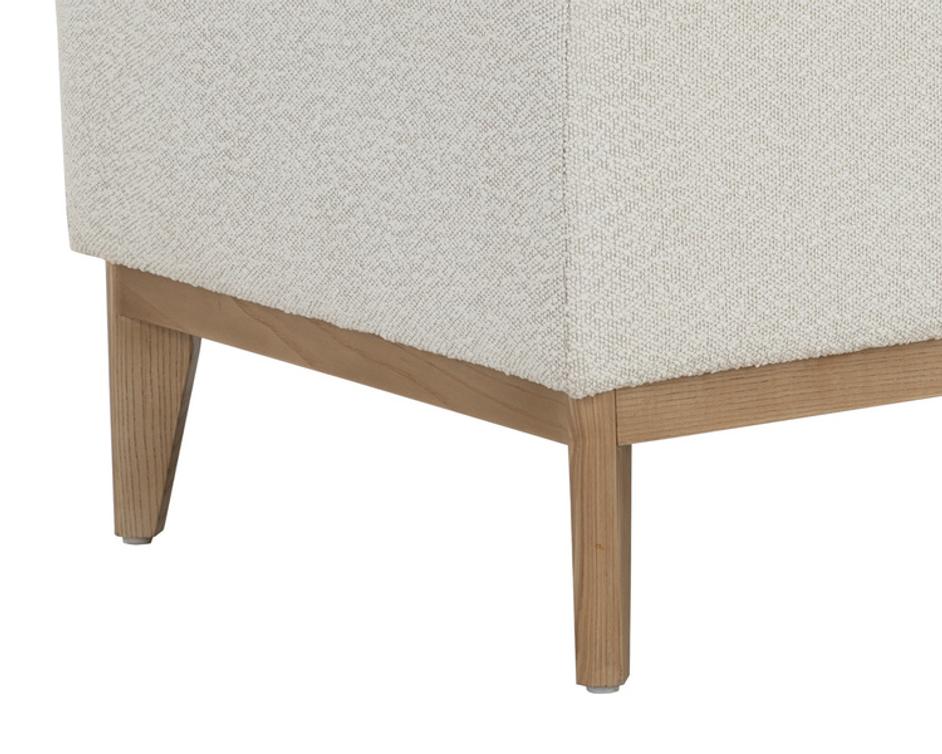 KOSOVO BANQUETTE - NATURAL - COPENHAGEN WHITE by Sunpan
