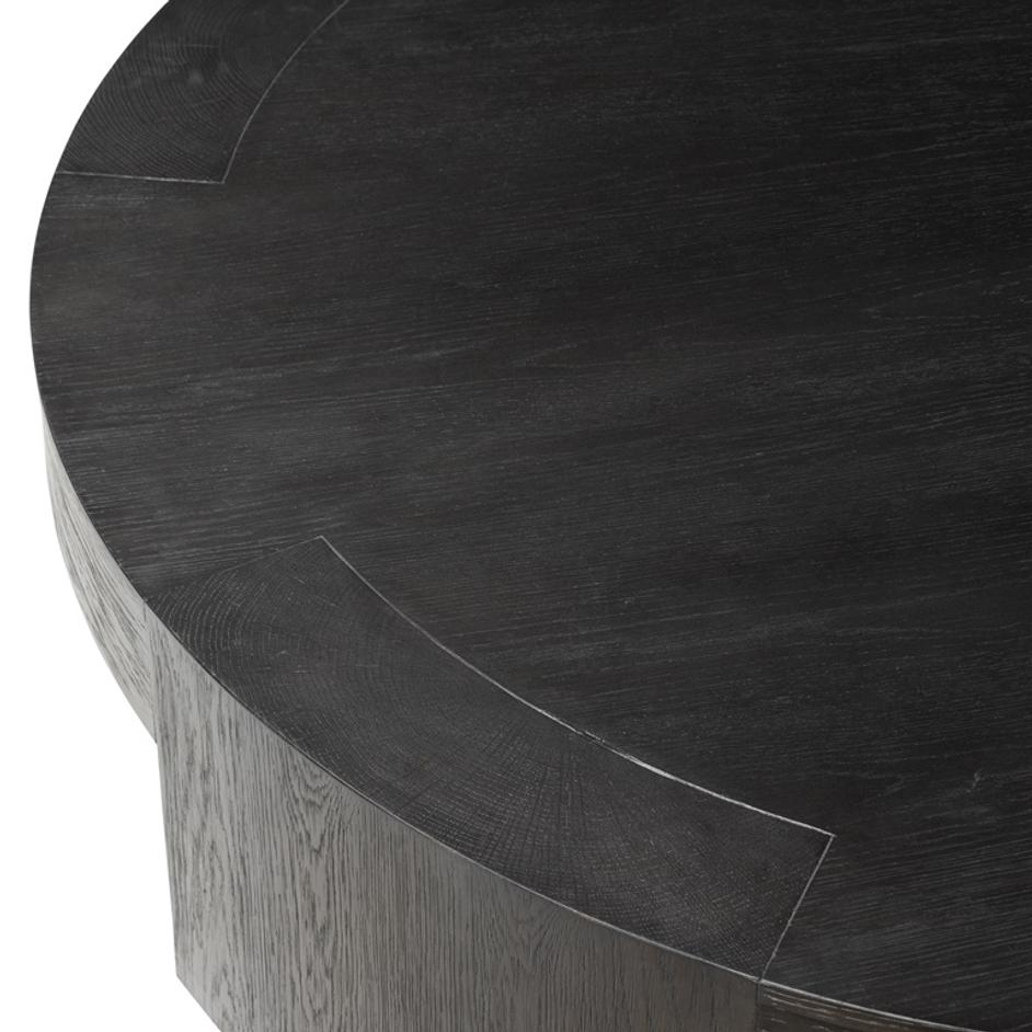Sheffield Coffee Table Large in Charcoal by FOUR HANDS