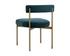 SENECA DINING CHAIR - ANTIQUE BRASS - DANNY TEAL by Sunpan