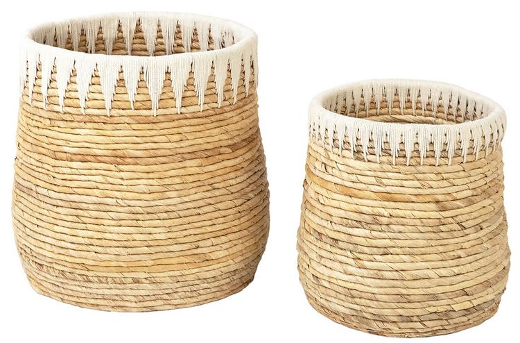 Round Basket Set Of 2 by Dovetail