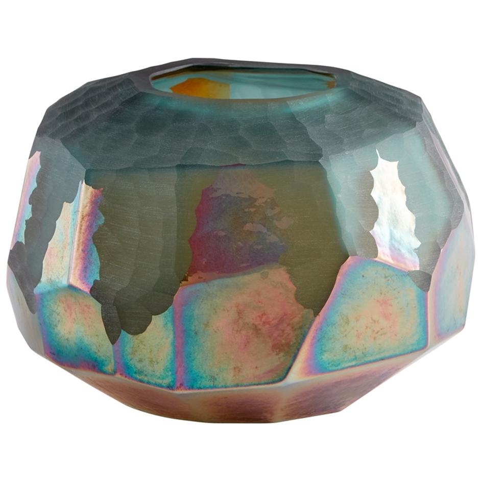 Roca Verde Vase in Green and Gold by Cyan Design