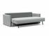 TRIPI QUEEN SLEEPER SOFA W/ARMS in MELANGE GREY FABRIC 538 by INNOVATION USA