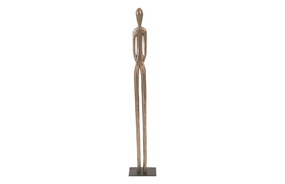 Bulol Sculpture, Polished Bronze, Small by PHILLIPS COLLECTION