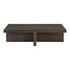 FOLKE COFFEE TABLE DARK BROWN by Moes Home