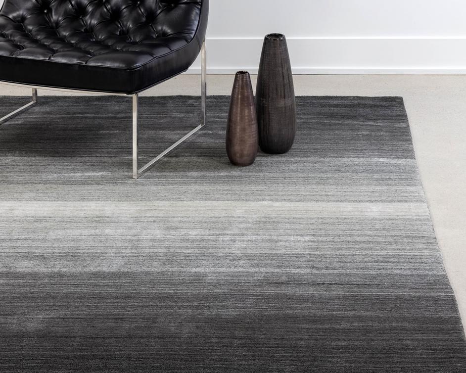 Lagos Hand-loomed Rug - Grey - 8' X 10' by Sunpan