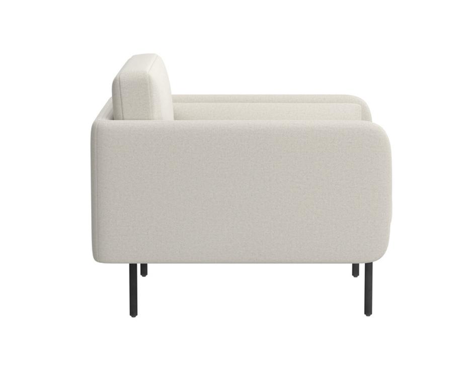 LUELLA ARMCHAIR - MINA IVORY by Sunpan