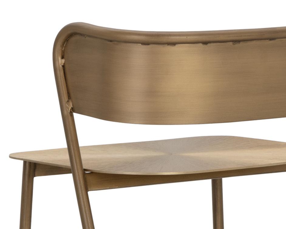 KEANU BARSTOOL - ANTIQUE GOLD by Sunpan