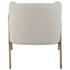 Jacobsen Off White Shearling Accent Chair by Uttermost