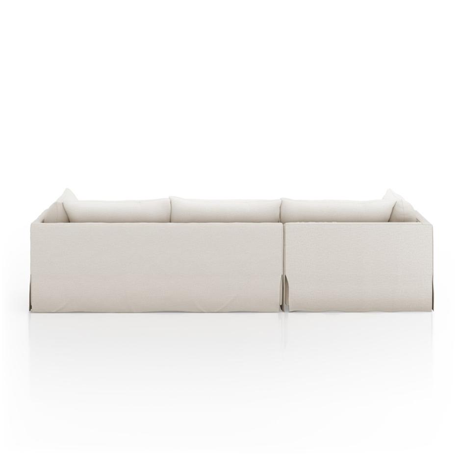 Habitat 2Pc Laf Sectional In 112'' In Nimbus by FOUR HANDS