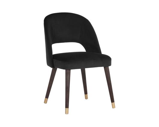 MONAE DINING CHAIR - ABBINGTON BLACK by Sunpan