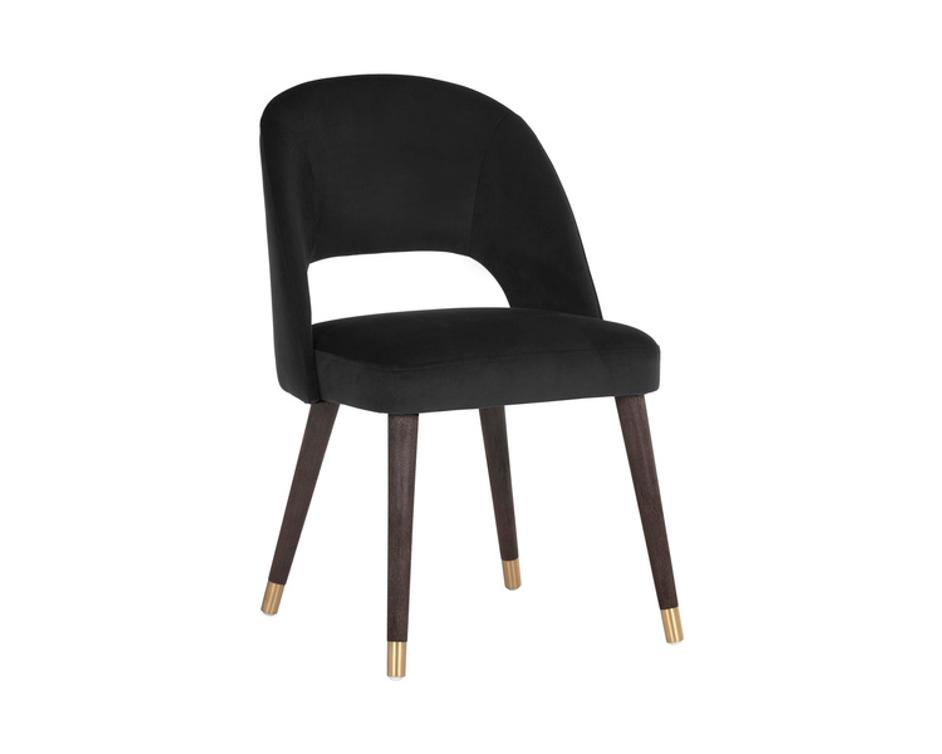 MONAE DINING CHAIR - ABBINGTON BLACK by Sunpan