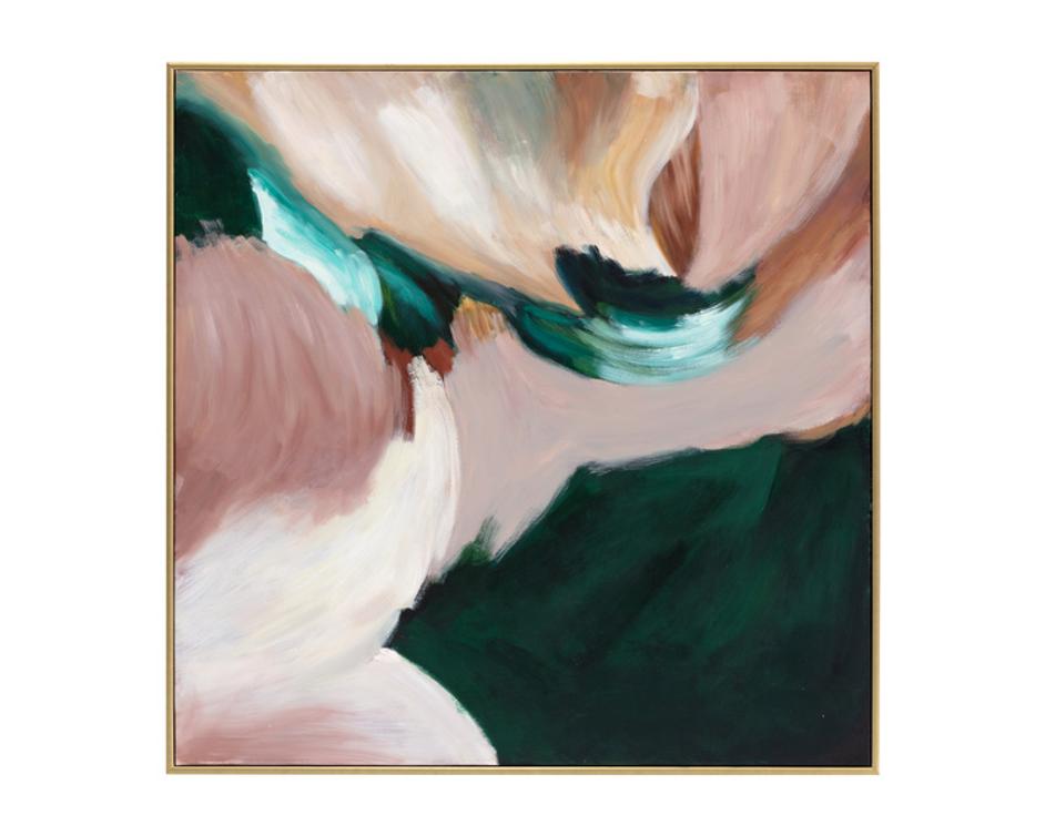 WILD ONES (SET OF 2) - 48" X 48" - GOLD FLOATER FRAME by Sunpan