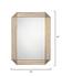 Serai Metal Rectangle Wall Mirror, Antique Brass by Jamie Young