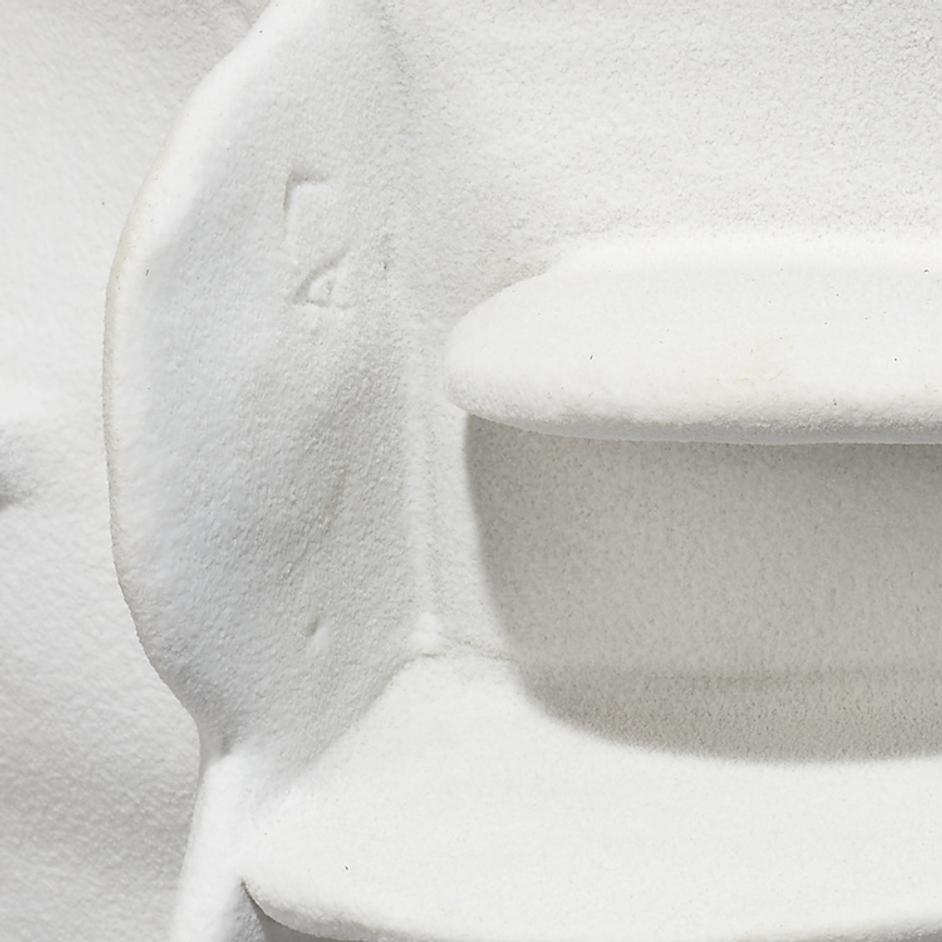  Helios Ceramic Decorative Bowl, White by Jamie Young