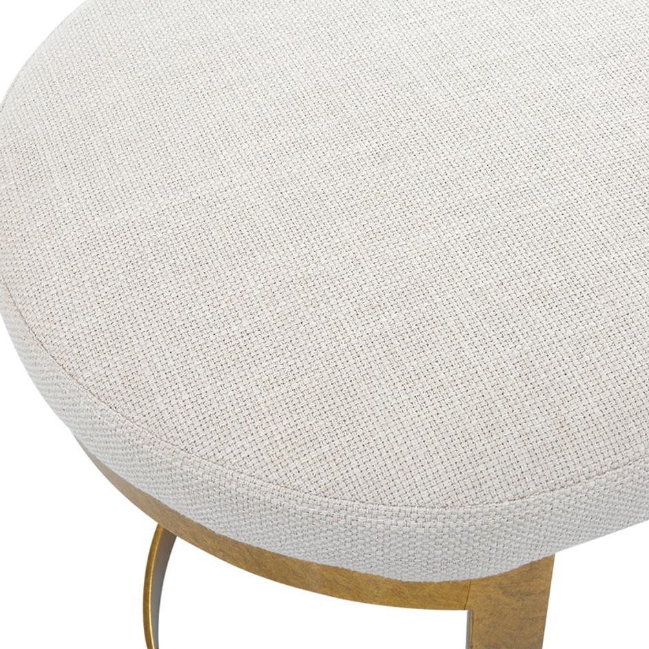 Infinity Gold Accent Stool by Uttermost