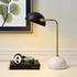 Genevieve Bronze And White Marble Table Lamp by Modway Furniture