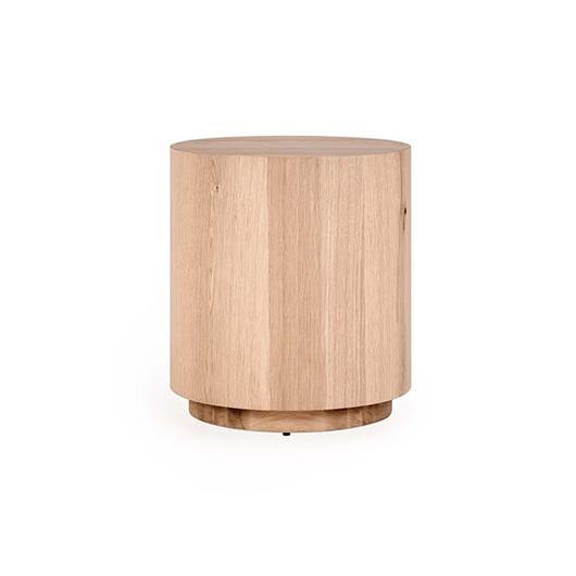 Layne 20" Round End Table Natural by Classic Home