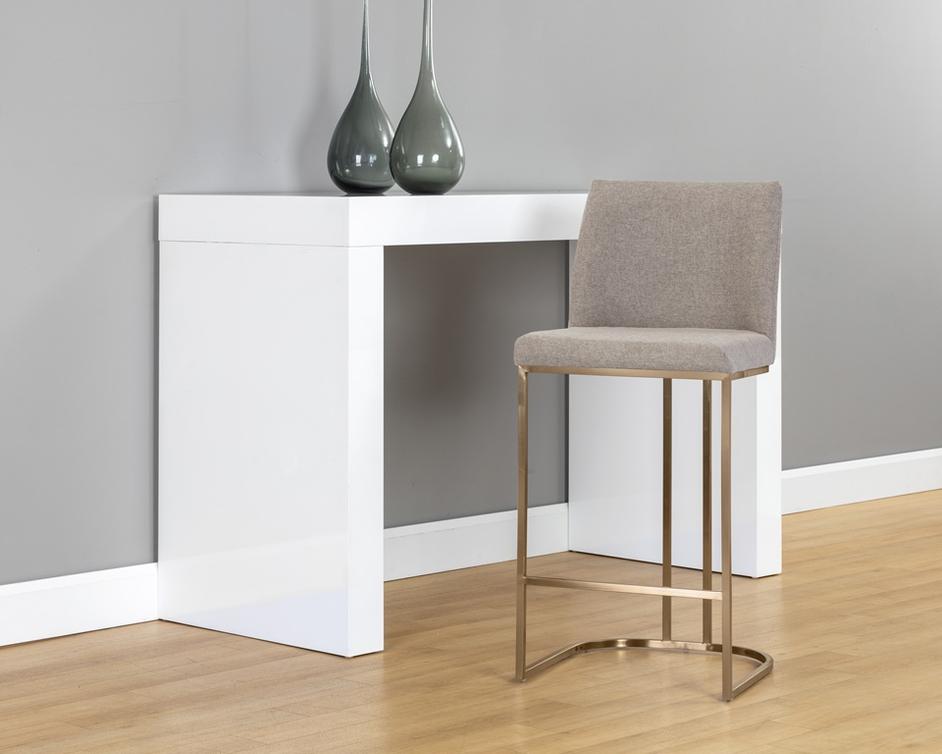 Rayla Counter Stool - Belfast Oyster Shell by Sunpan