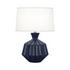 Matte Midnight Blue Orion Table Lamp by Robert Abbey