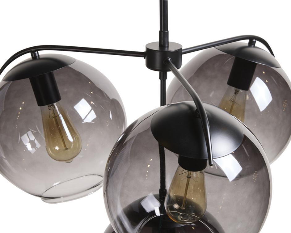KAMARA CHANDELIER - BLACK by Sunpan
