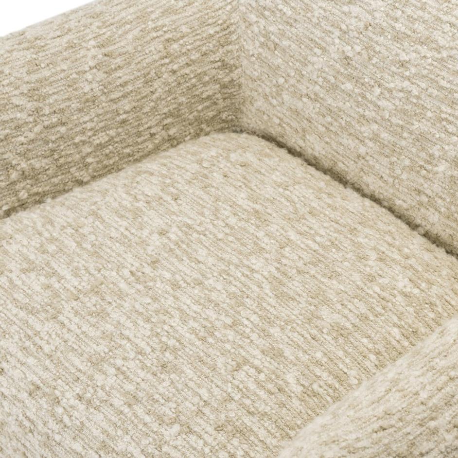 Margot Swivel Chair In Solema Cream by Four Hands