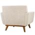 Anthem Upholstered Fabric Armchair In Beige by Modway Furniture