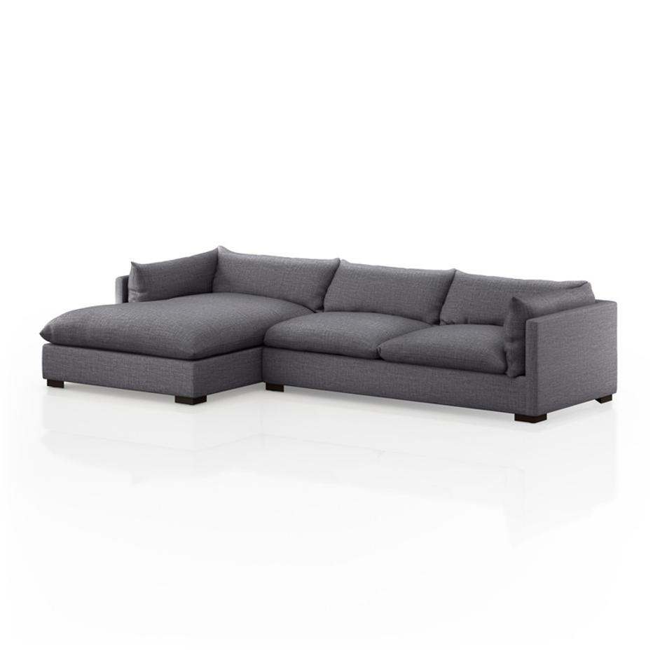 Westwood 2-Piece Sectional - Bennett Charcoal by Four Hands