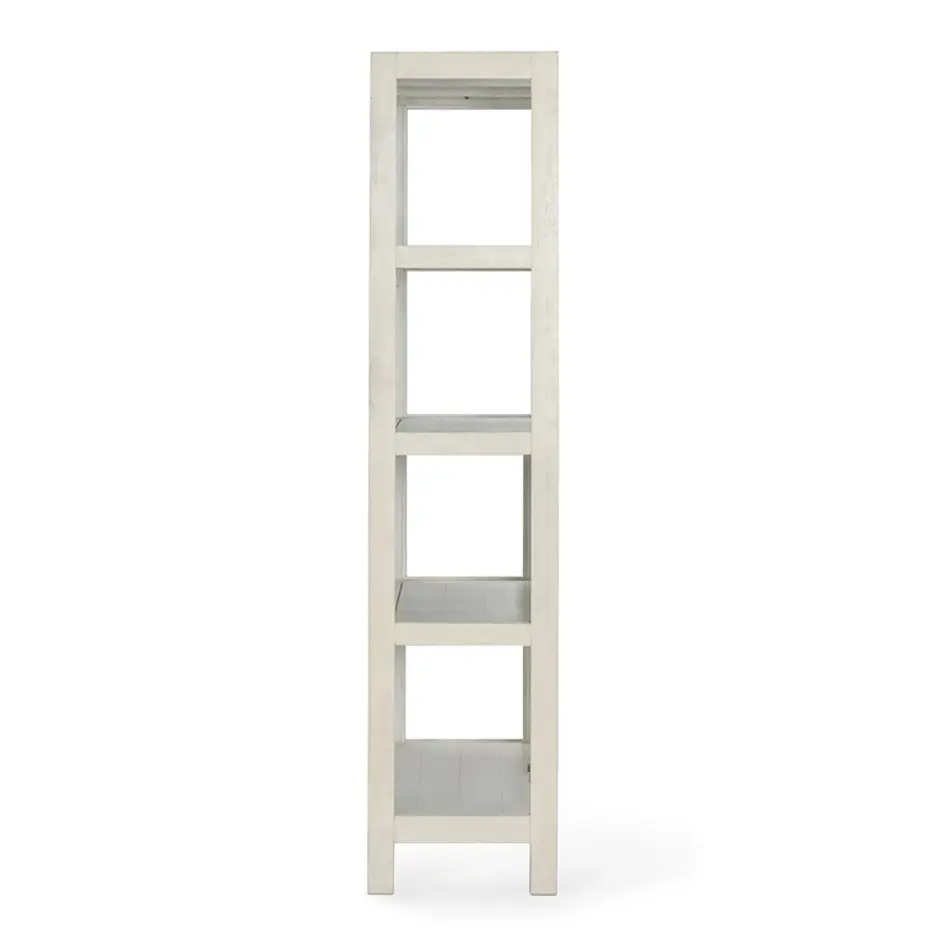 Milroy Reclaimed Pine Tall Cabinet Antique White by Classic Home