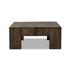 Abaso Rectangular Coffee Table In Ebn Rstic by FOUR HANDS