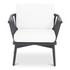 Wren Outdoor Lounge Chair Warm White by Moes Home