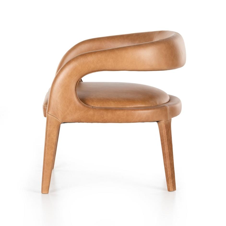 Hawkins Chair In Sonoma Butterscotch by FOUR HANDS